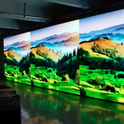 Fine Pixel Pitch Indoor LED Video Wall Reliable Grade-a LED Lamps P2.5 P3 P4 Advertising LED Display