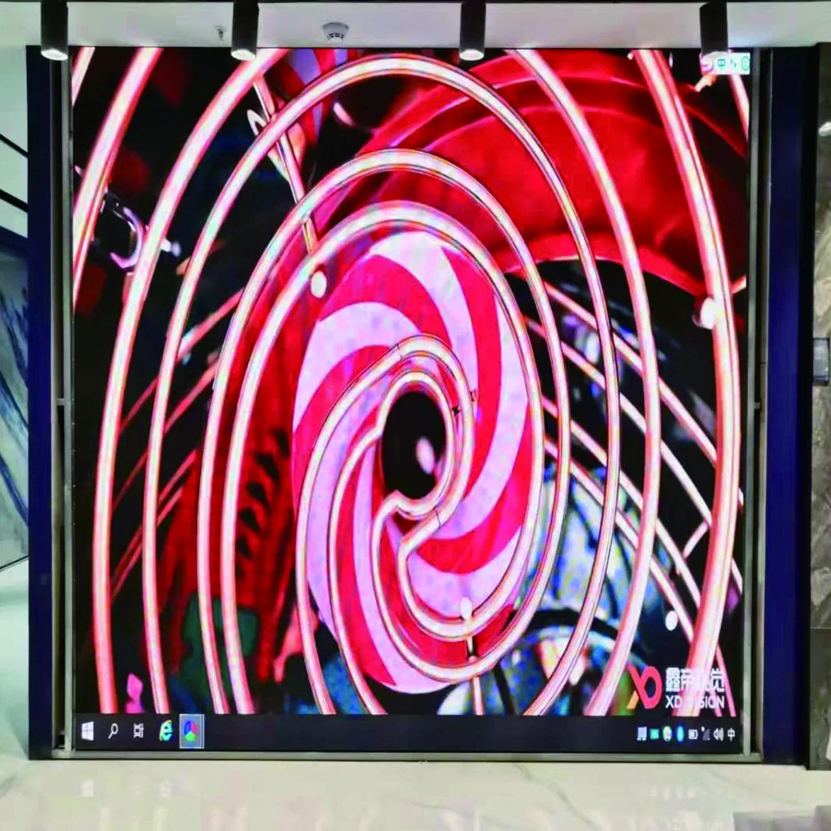 Front Desk Service HD Stage Background LED 250X250mm Outdoor Rental LED Signage LED Display