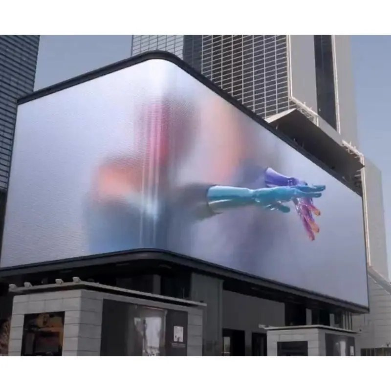High Quality Rental Advertising Right Angle LED 3D Naked Eye Screen Display