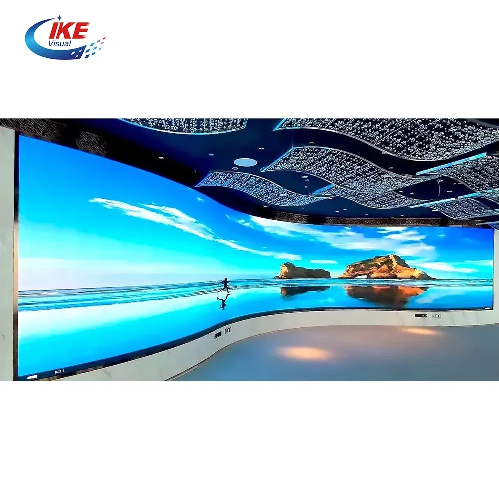 Flexible Cylinder LED Display - Seamless Curved Screen for Pillar Wrapping &amp; Mobile Video Wall