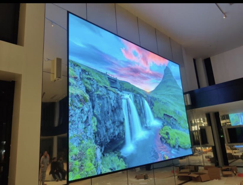 P1.83 Front Service Full Color Indoor Fixed LED Display Seamless Splicing of Die-Casting Aluminum Digital Video Wall Screen