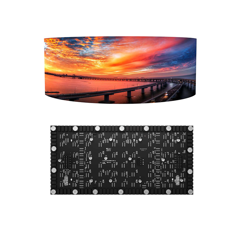 Chinese Indoor Glass Flexible LED Film Screen Advertising Digital Soft Video Wall LED Display for Fixed Poster Billboard