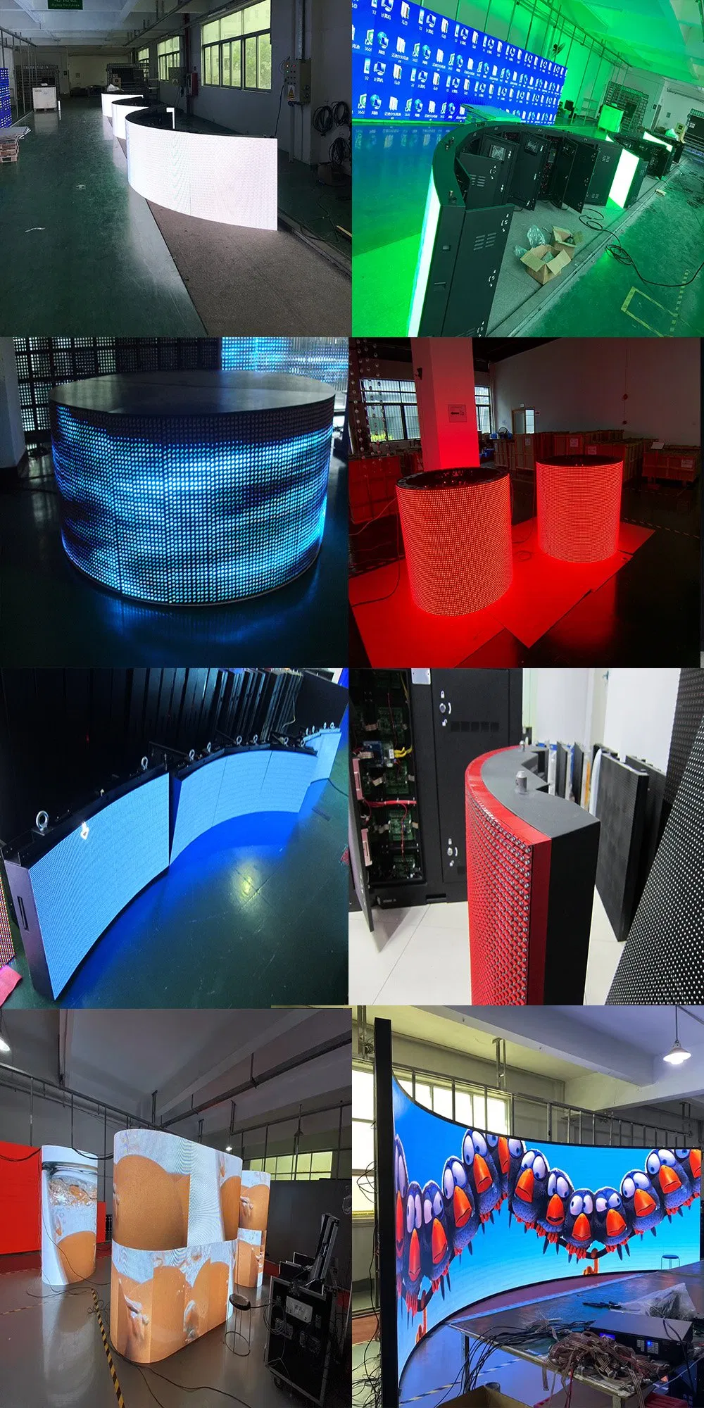 LED Curved Display