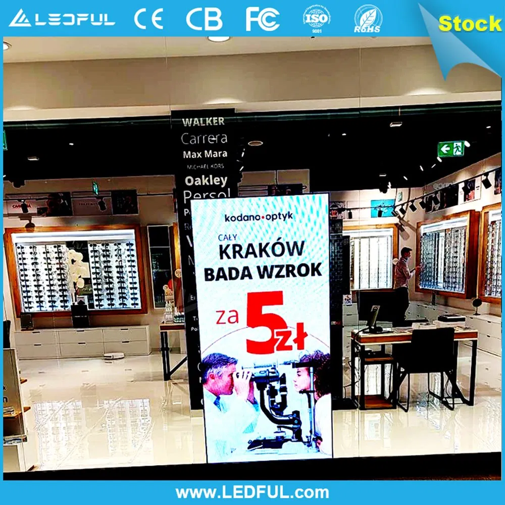 Outdoor P2.5 Flooring Standing Move Smart Digital Video Advertising Screen LED Poster Display