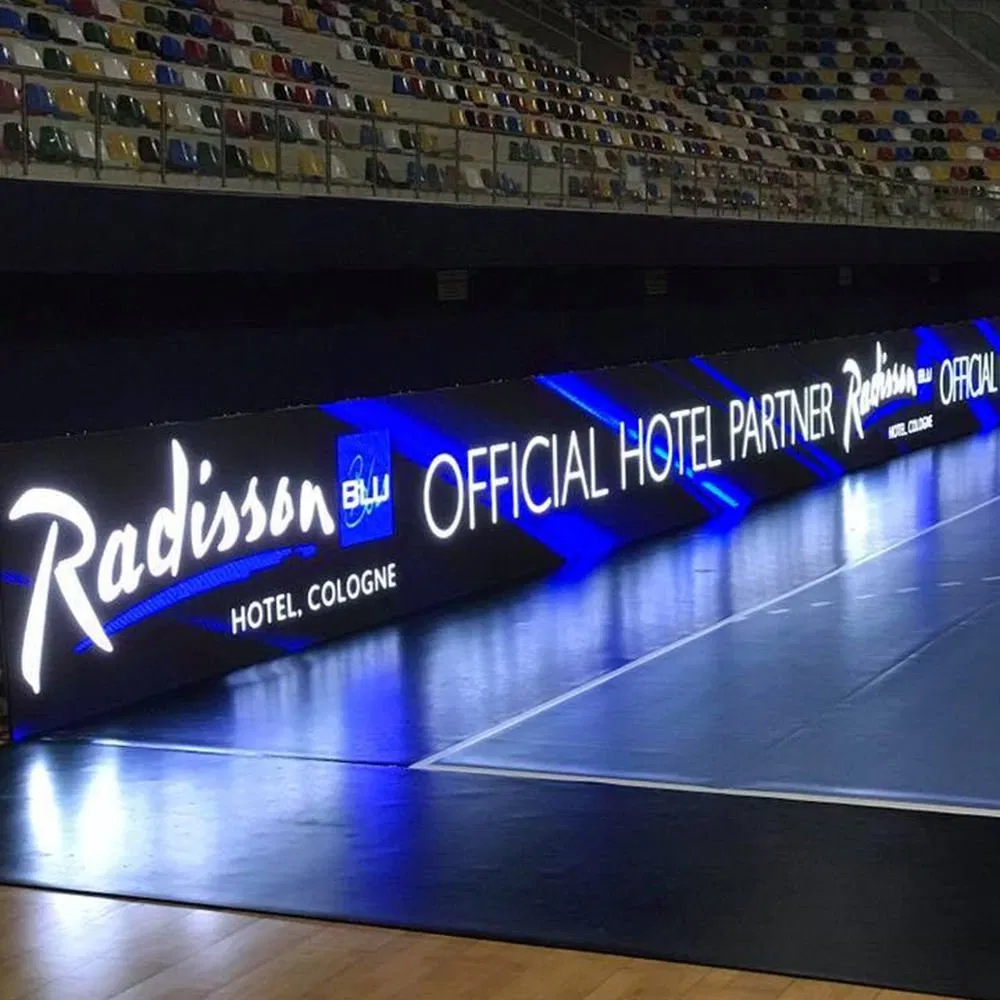 P8 Football Stadium Billboard Football Stadium Perimeter LED Screen Display Digital Advertisement LED Panel