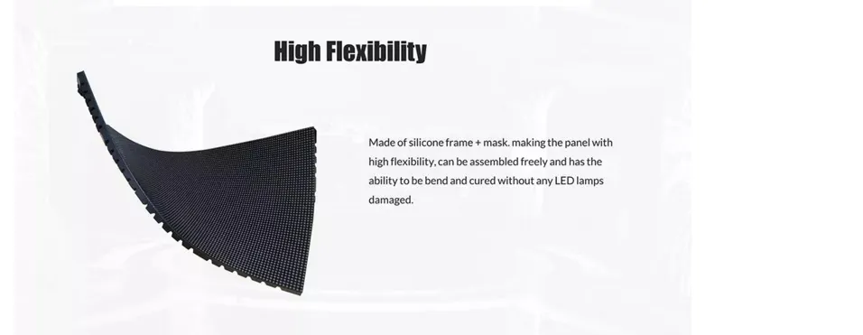 P2.5 Indoor Soft Module Curve LED Display