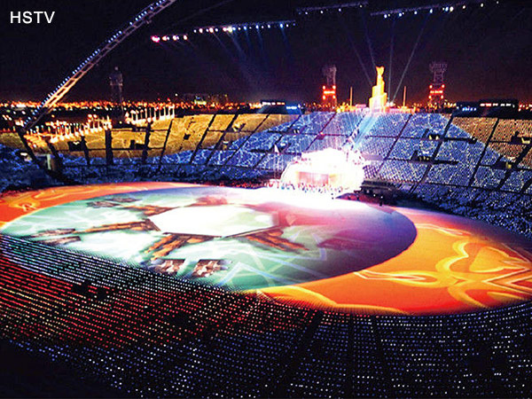 Xgc SMD P5 Full Color Indoor Waterproof LED Floor Tile Display Screen