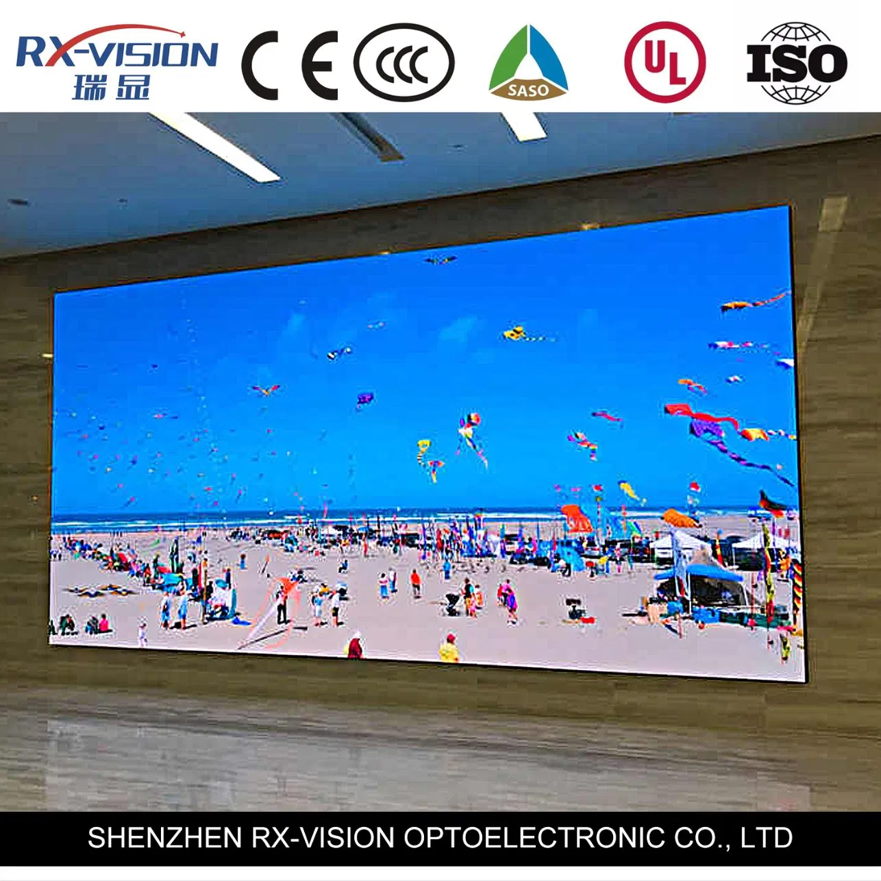 Indoor Fixed P1.25 High Resolution Small Fine Pitch Pixel Advertising LED Display