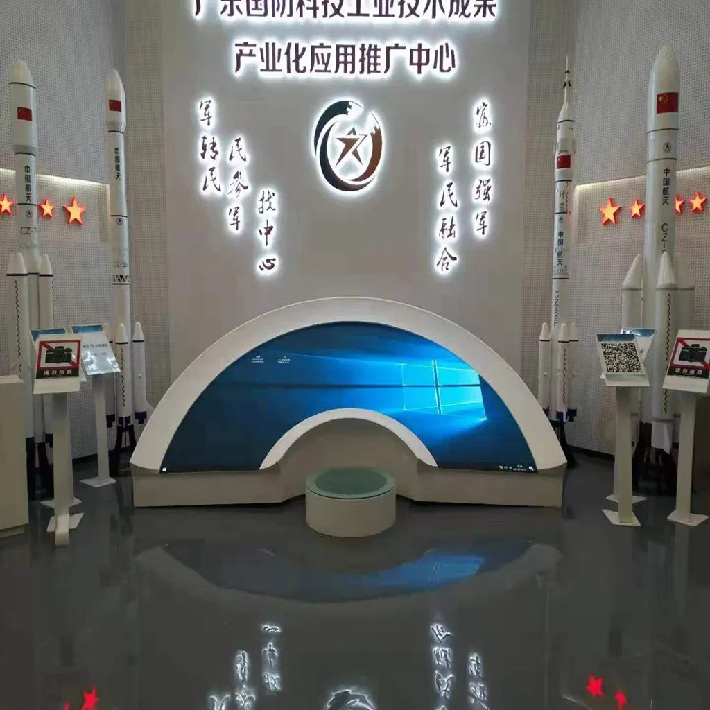 P8 Creative Advertisement Releases a Circular Cube Cylinder Curve RGB Indoor Spherical Circular LED Display