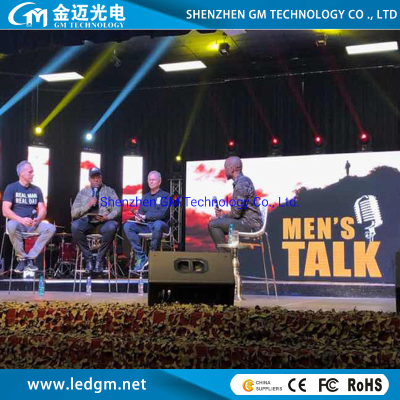 Outdoor Full HD Curve P3.91 Rental LED Display for Advertising Video Panel (500*500mm)