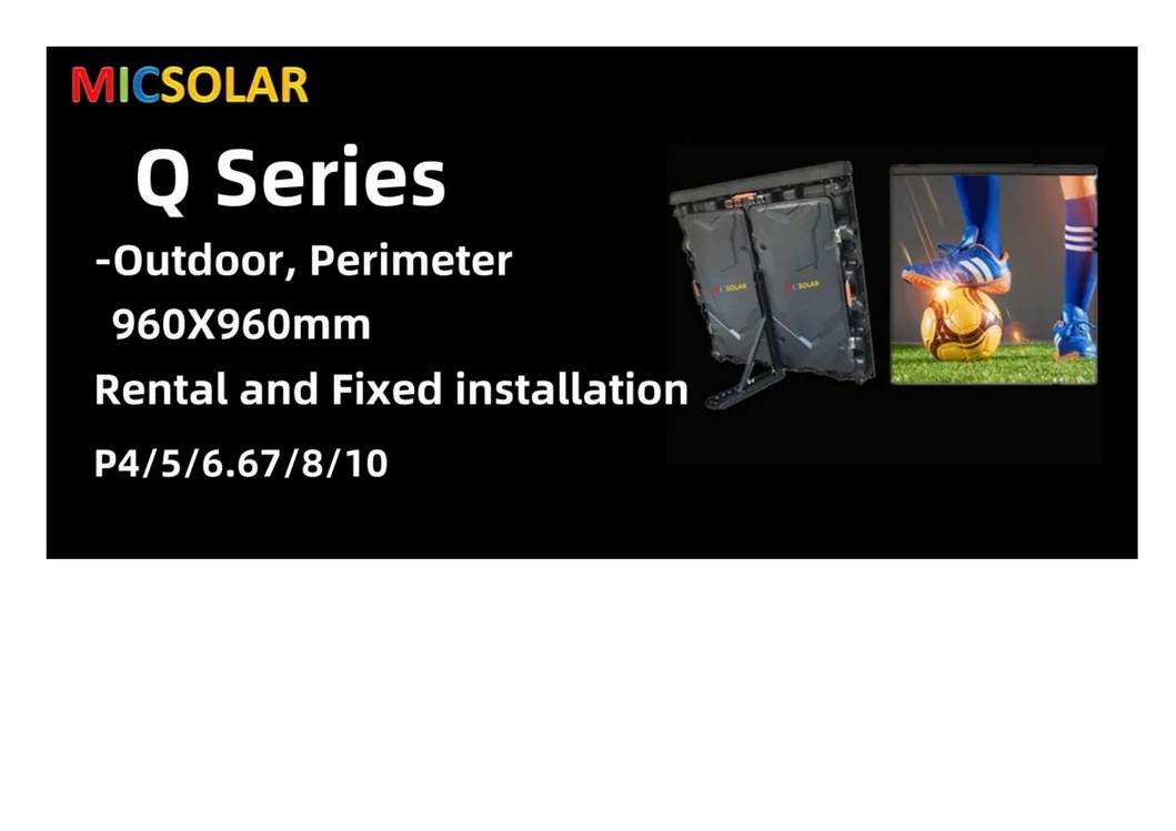 Stadium Perimeter LED Screen