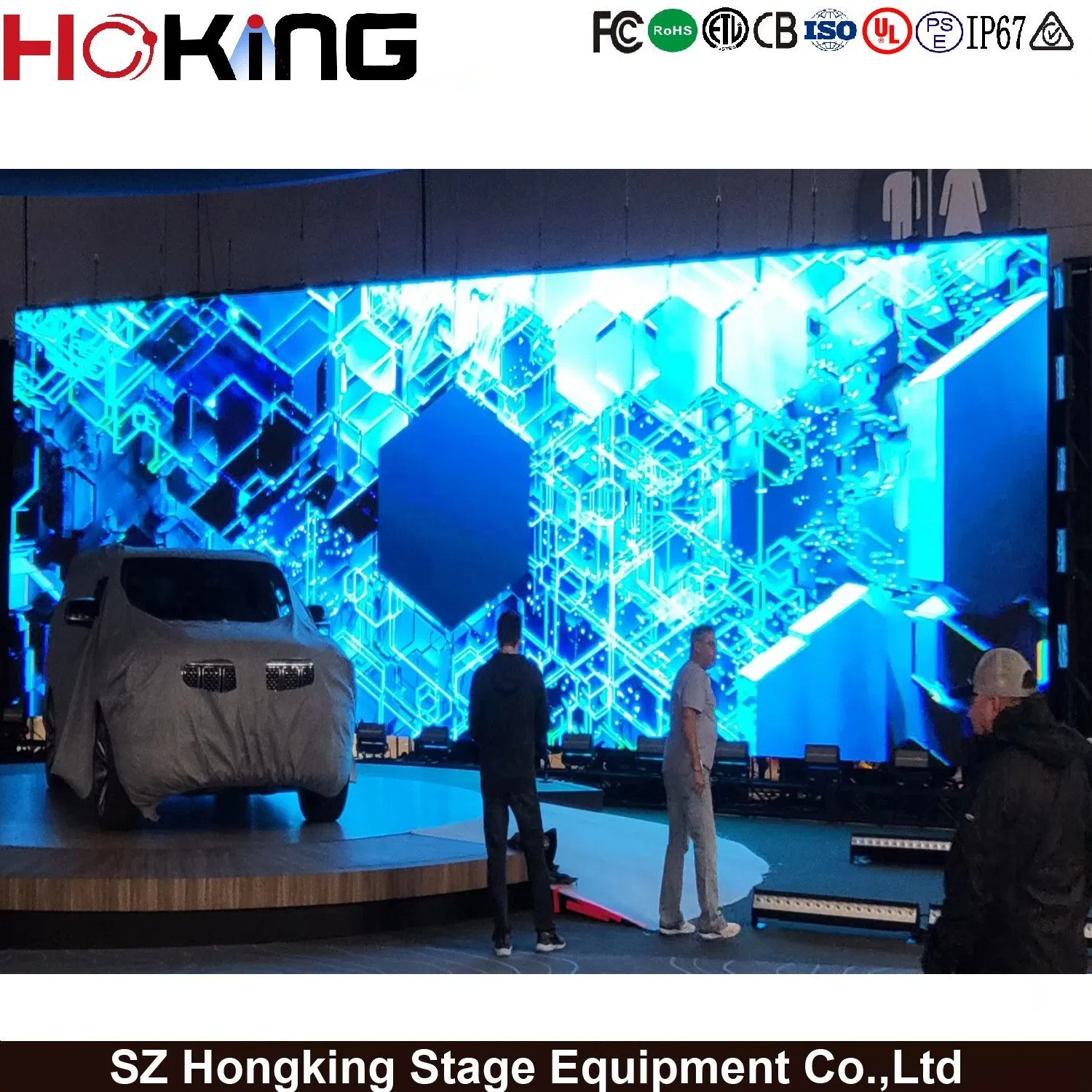 Indoor Fine Pixel Pitch Gob LED Display P1.25 P1.86 P2 LED Video Wall