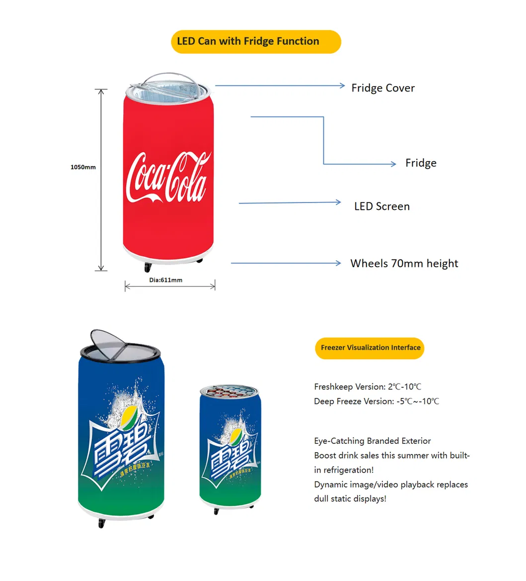 LED Can Shape Display 2