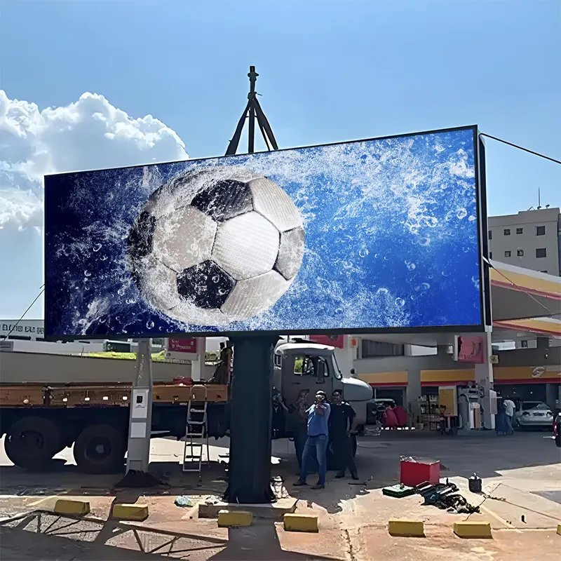Indoor Outdoor Waterproof P6.67 P8 P10 P16 960*960 SMD Full Color Sports Basketball Football Baseball Stadium Perimeter Advertising LED Display