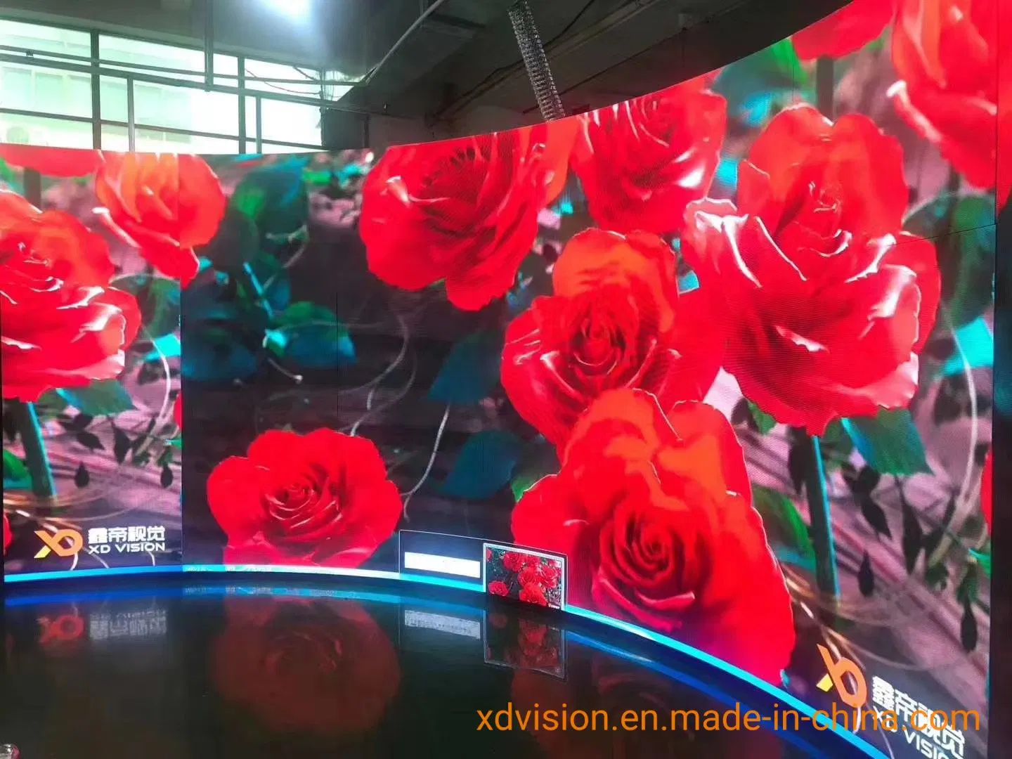 Manufacturer Indoor SMD0808 Full Color Fine Pitch Video Wall Screen LED Display