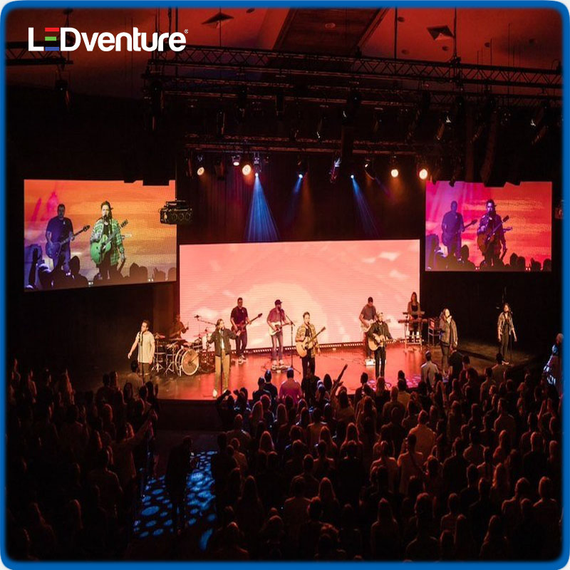 P4.81 Waterproof Rental Curve Dancing Floor LED Display