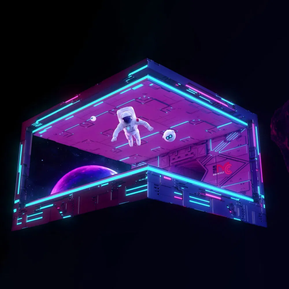 Low Carbon Emissions LED Transparent Flexible Display for Car Dealerships