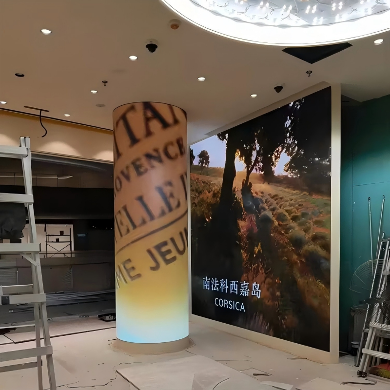 Indoor Soft LED Module P2.5 High Performance for Flexible Curve LED Display