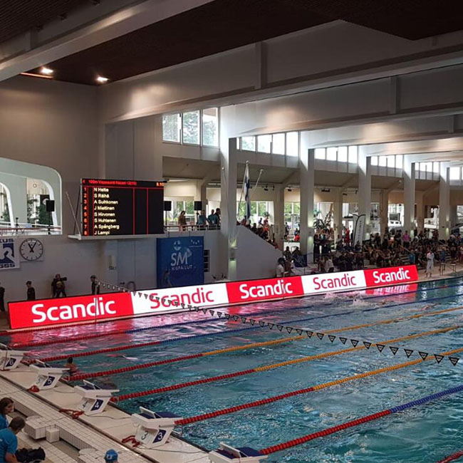 P10 Outdoor Stadium LED Display / Perimeter LED Screen Display Around Football Stadium SMD3535