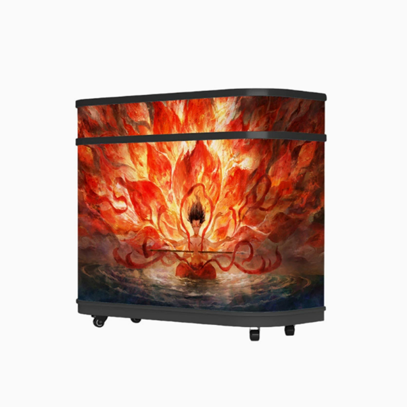 CE FCC Aprobado P2.0 Escritorio de Recepción LED Móvil para Interior