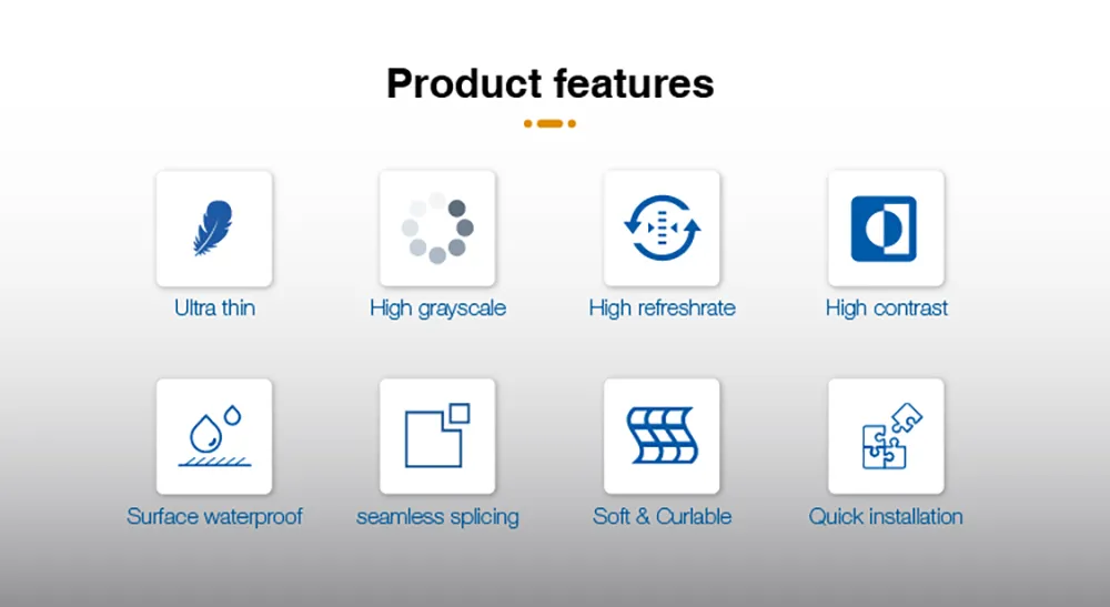 Flexible LED Display Detail 1