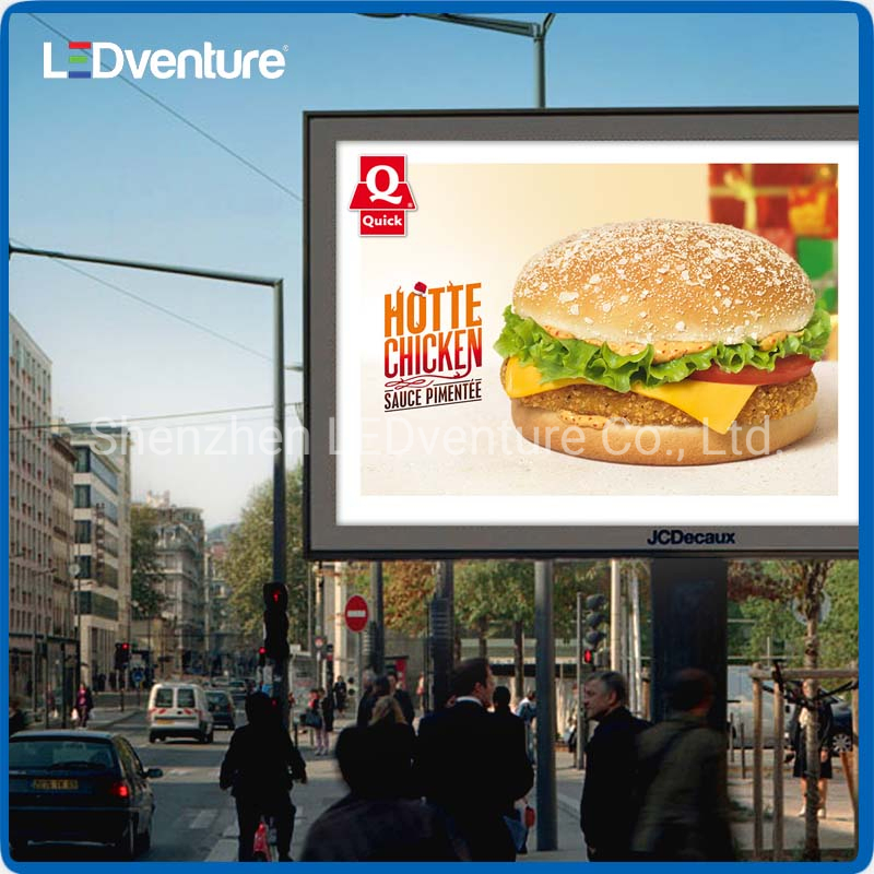 Outdoor P6.67 Waterproof P6 576mm LED Billboard Pillar LED Display