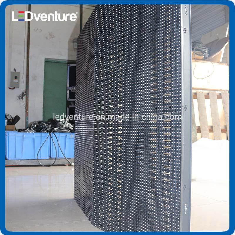 Naked Eye 3D P8.9 Indoor Outdoor LED Curtain Screen Display