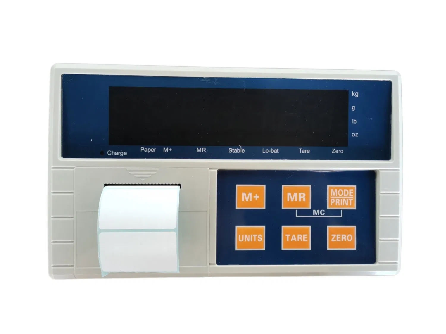 Electronic Barcode Label Printing Weighing Indicator Printer Digital LED Display Transparent Screen