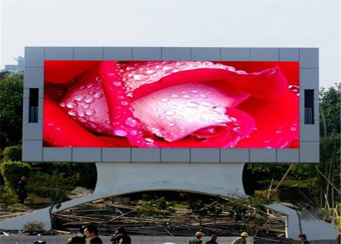 Front Service Outdoor LED Screen 3X2m Rainproof IP65 P10 P8 Outdoor LED Display