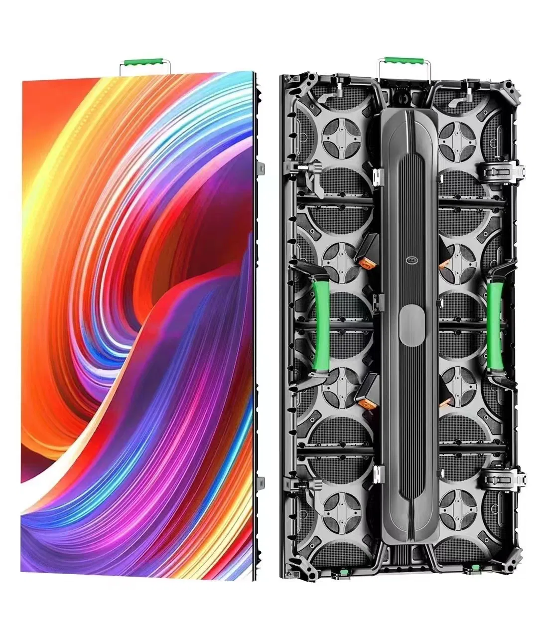 Aoweled P2.6 P3.9 Indoor Outdoor Turnkey LED Video Wall System Package Indoor Curve Rental Display