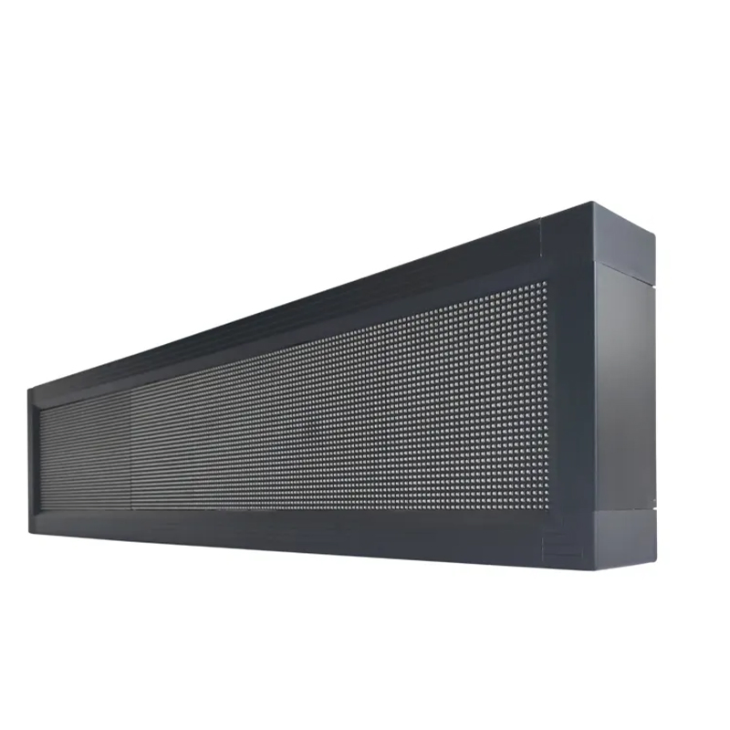 Pantalla LED de video ultra ancha para estanterías de supermercado en interiores P2.5 HD Gob Shelf Strip
