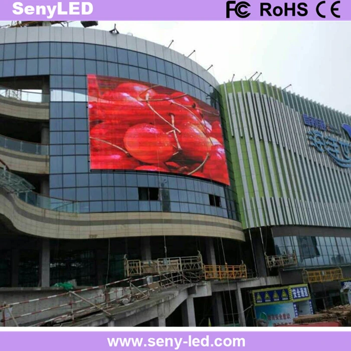 Full Color Outdoor LED Display in Curve