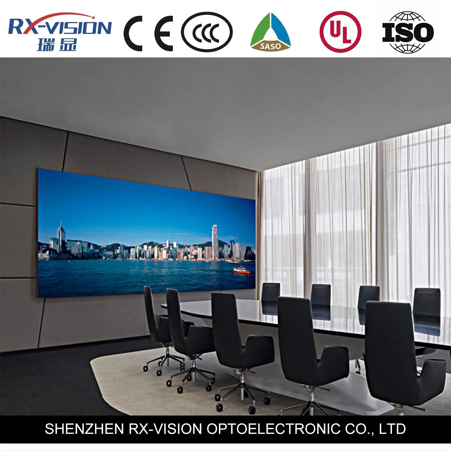 Indoor Ultra Thin Fixed LED Video Wall Panel P1.25 Full Color HD Fine Pixel Pitch LED Display Screen
