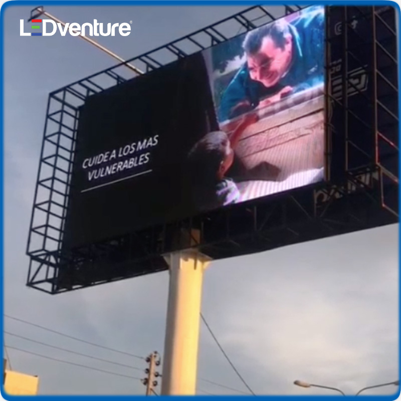 Waterproof P8 Outdoor Advertising 3D Naked Eye LED Screen Display for Advertising