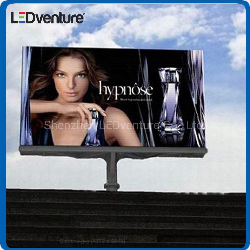 Waterproof P8 Advertising Billboard Outdoor Pillar LED Display