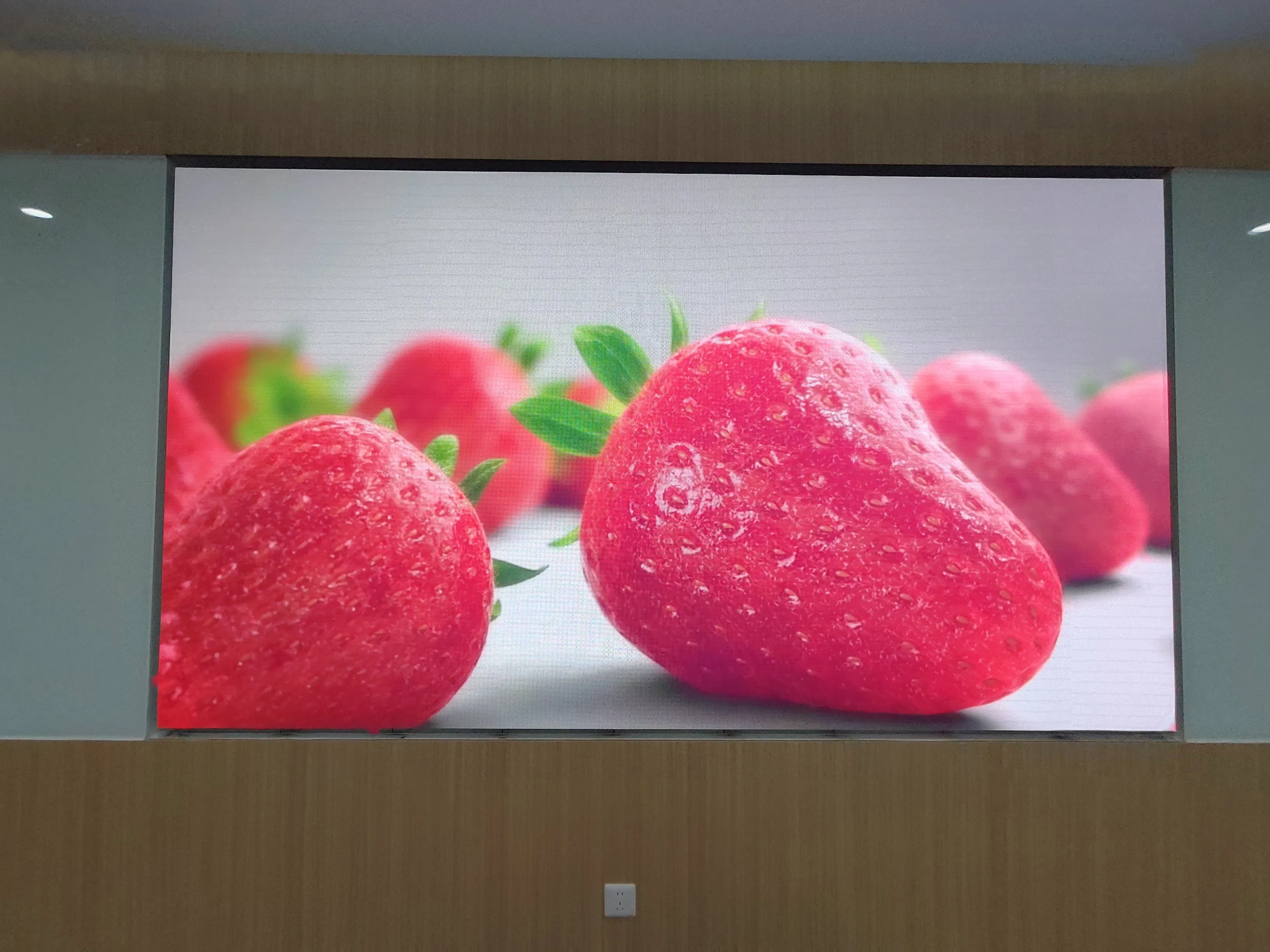 Football Live Screen P2 LED Display Panel Full Color Front Service LED Module Indoor Display Screen 39.76X20.87inch Home TV