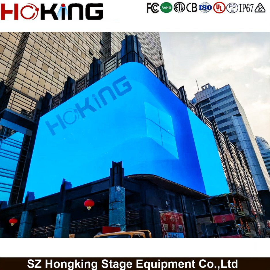 Naked Eye 3D Video Giant LED Billboard Advertising Outdoor LED Display Screen