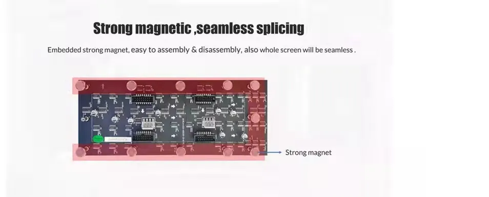 P2.5 Indoor Soft Module Curve LED Display