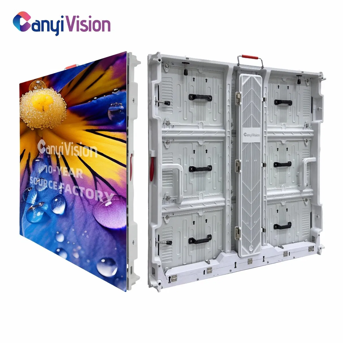 P8 P6.67 Easy Install Outdoor LED Display Full Color Big Advertising LED Screen Wall Mount on Building or Floor Standing