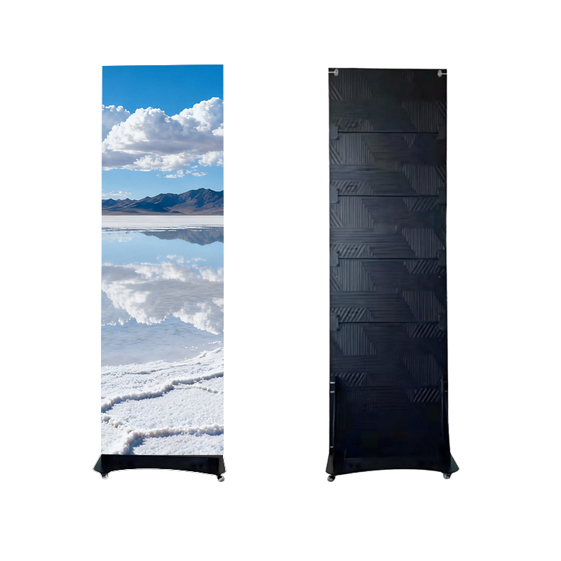 Indoor P1.87 Smart Panel Sign Stand LED Poster Video Banner Board Advertising Screen LED Digital Poster Display