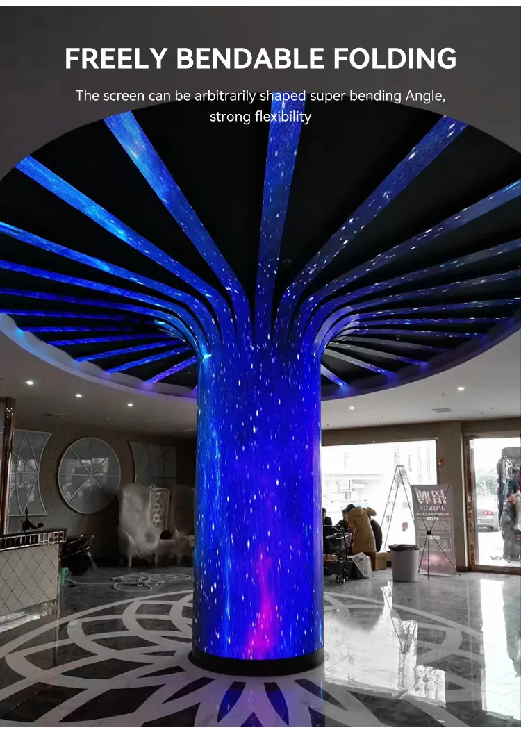 LED Screen Pillar Display 2