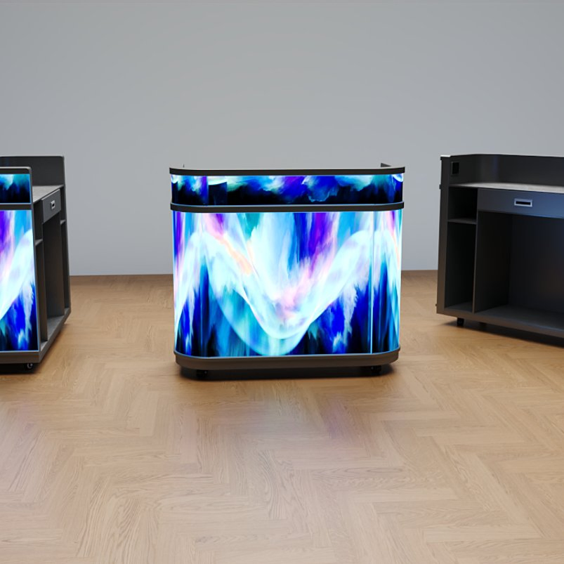 Pantalla de escritorio LED de alta definición Tst Indoor Gob con contenidos dinámicos