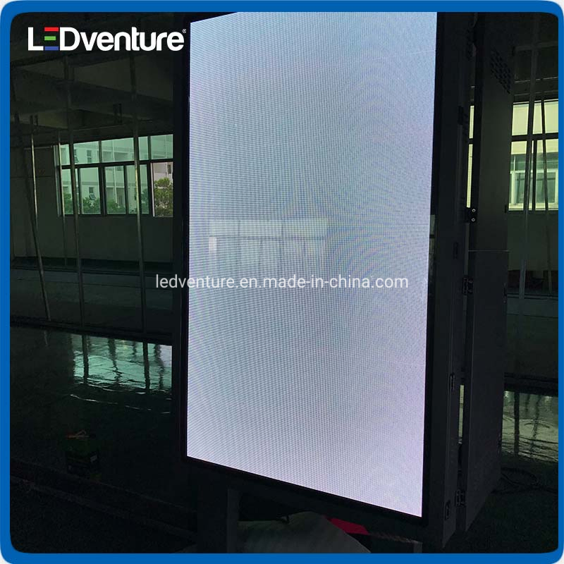 High Brightness P6 Outdoor Fixed Pole Wholesale Pillar LED Display Video