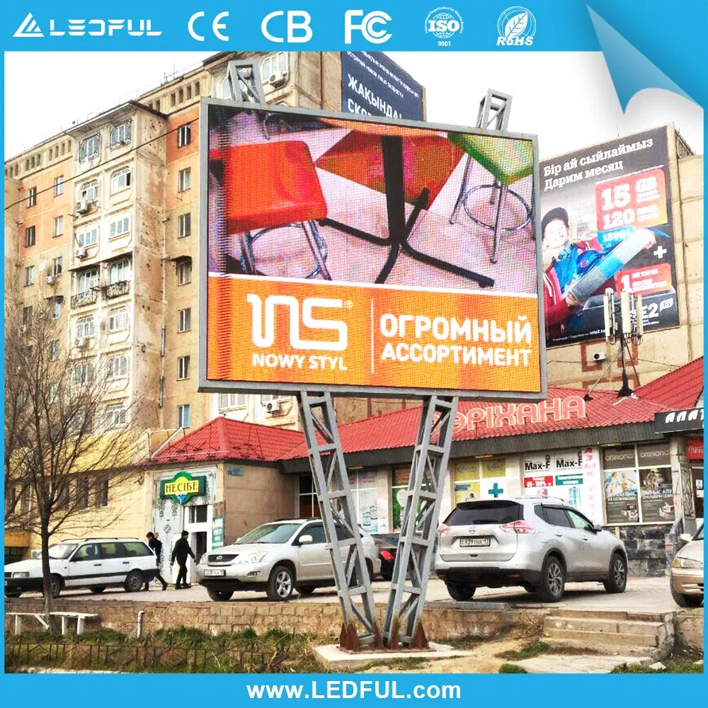 P10 Outdoor Front Service Commercial Advertising LED Display