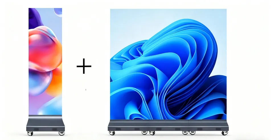 LED Display Structure