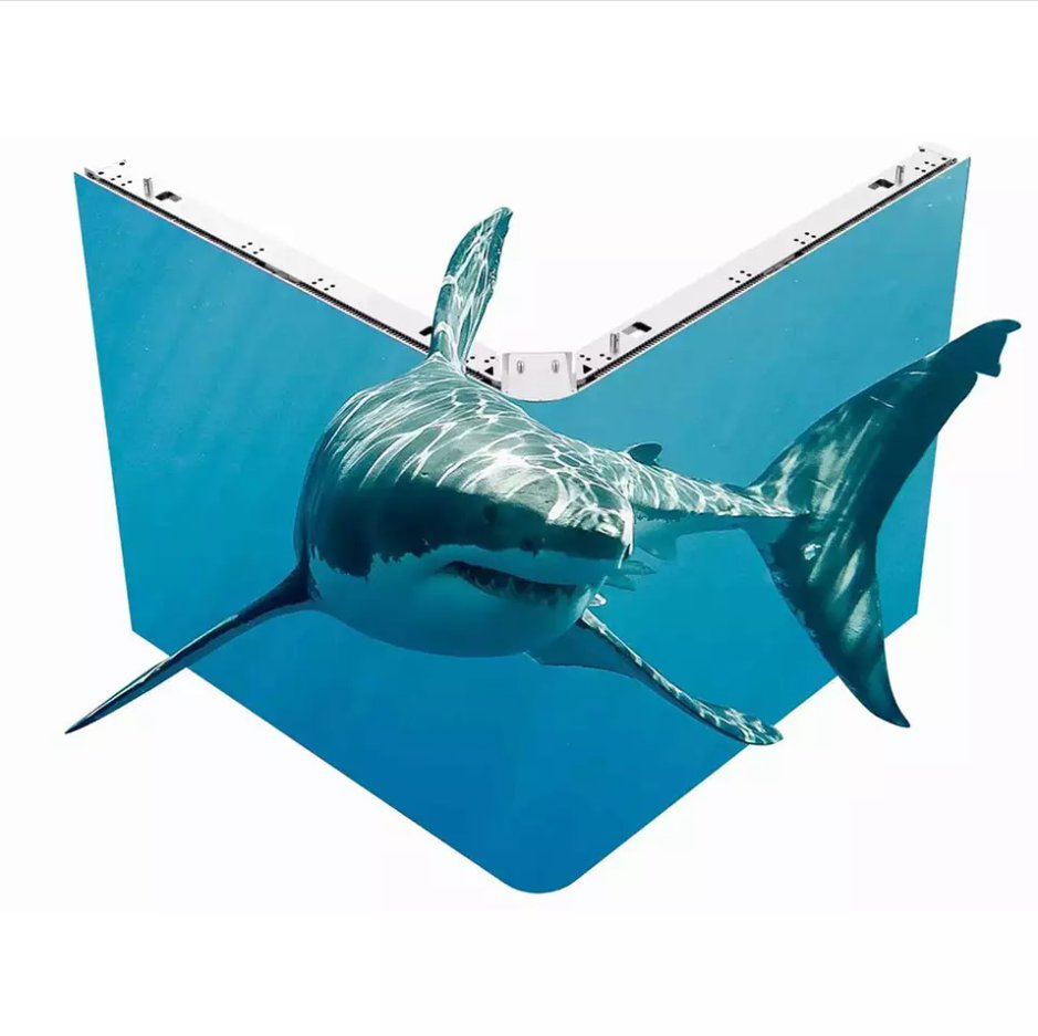 Ultra-Clear 3D Naked Eye Advertising Outdoor P4 /P5/P6 /P8 Waterproof LED Large Screen Display