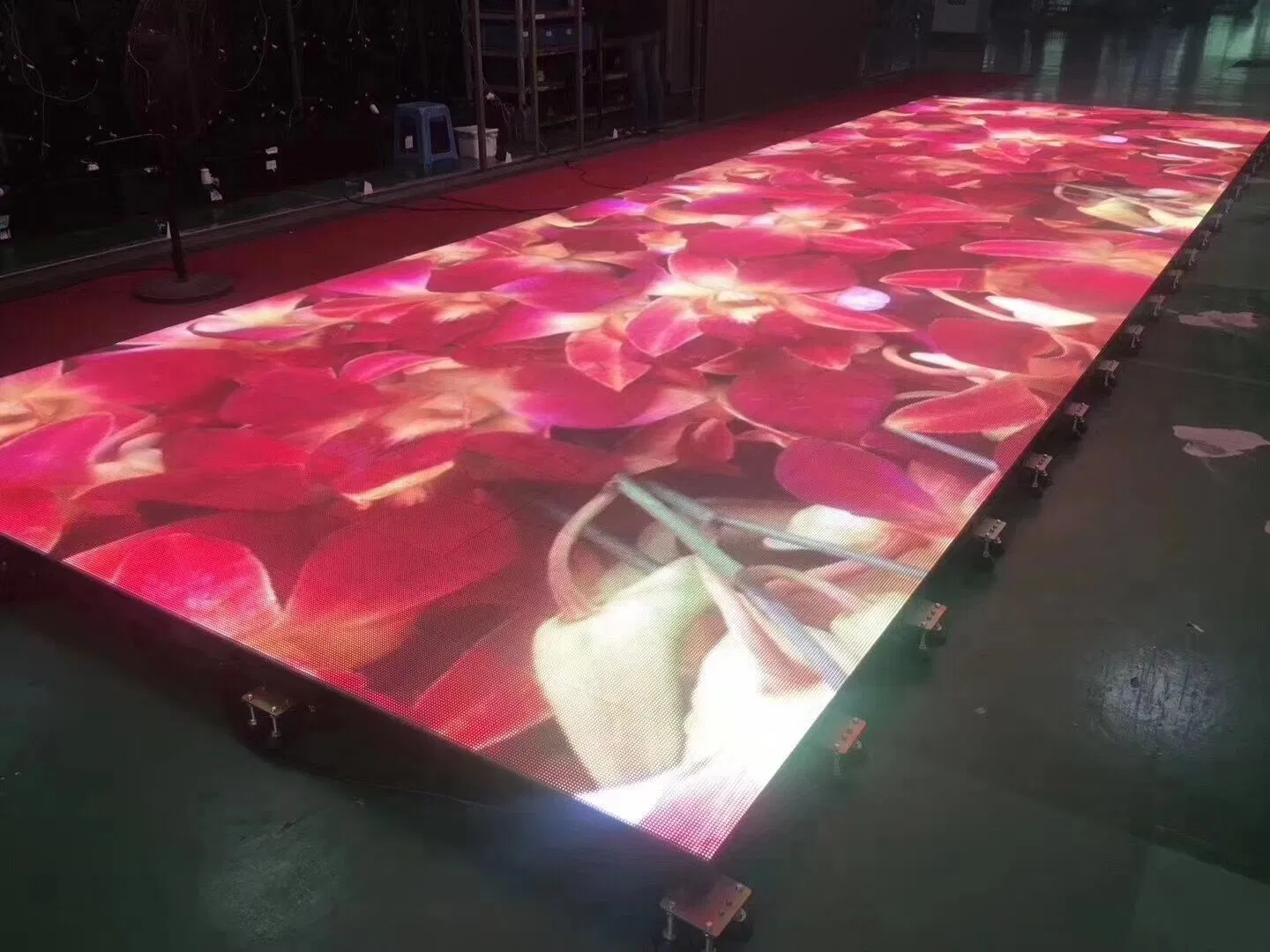 Interactive P3.91mm DJ Video LED Floor Display Dance Floor
