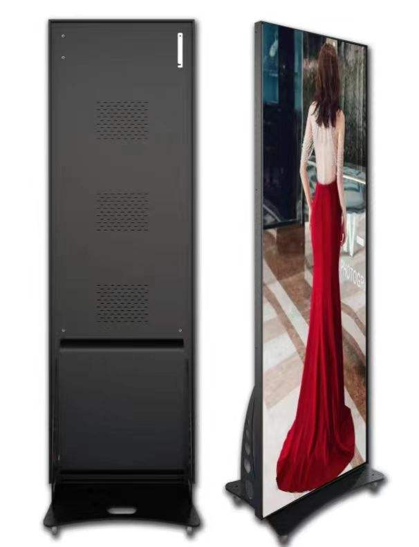 Indoor LED Advertising Screen P2 640*1920mm LED TV Display Screen Poster Machine LED Advertising Poster