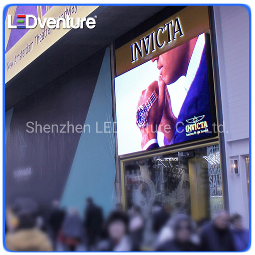 Outdoor P6.67 Waterproof P6 576mm LED Billboard Pillar LED Display