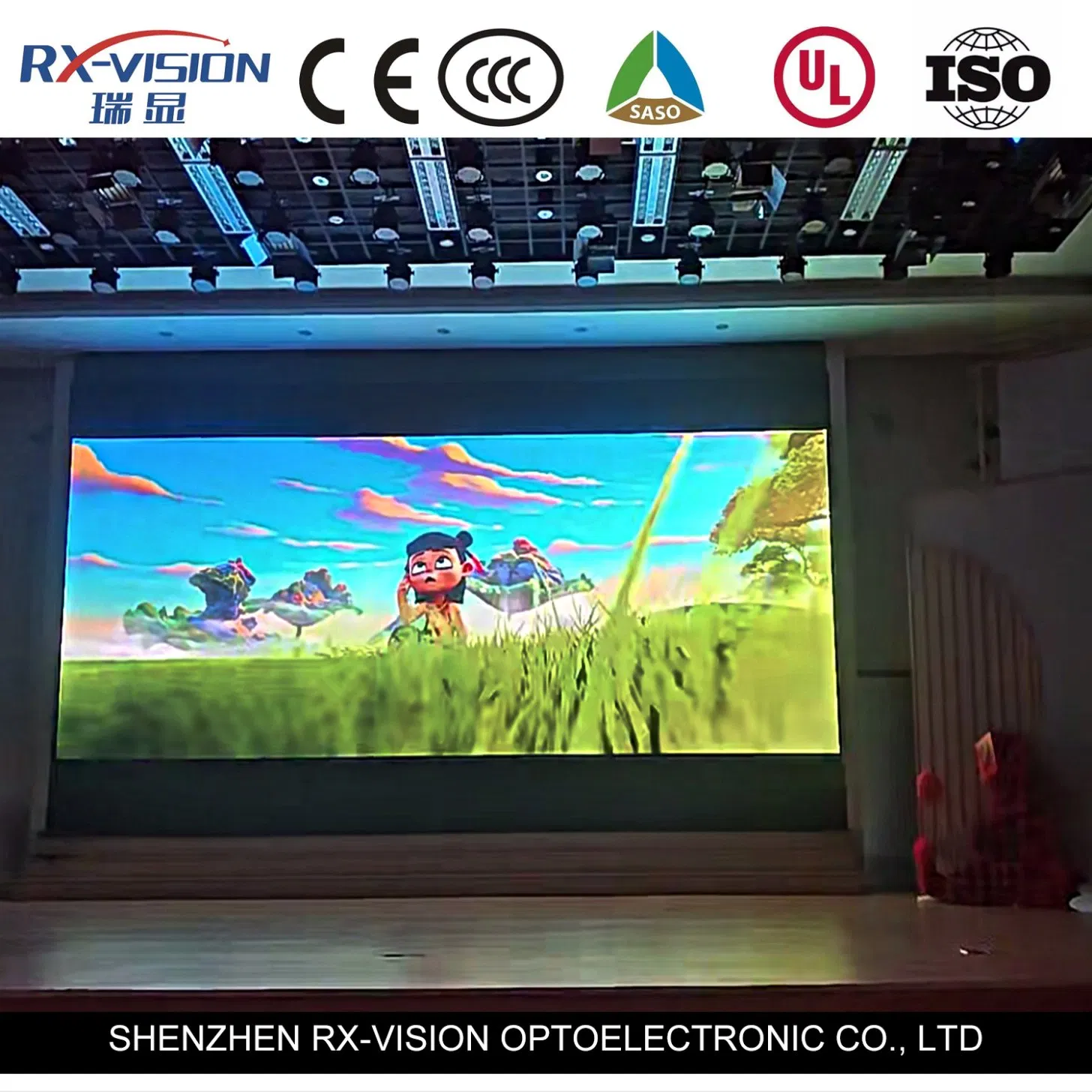 Indoor Fixed P1.25 High Resolution Small Fine Pitch Pixel Advertising LED Display